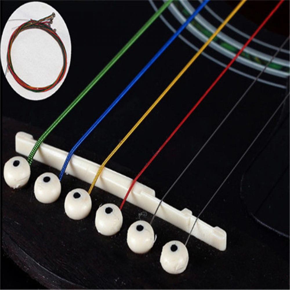 Bộ dây đàn guitar acoustic nhiều màu