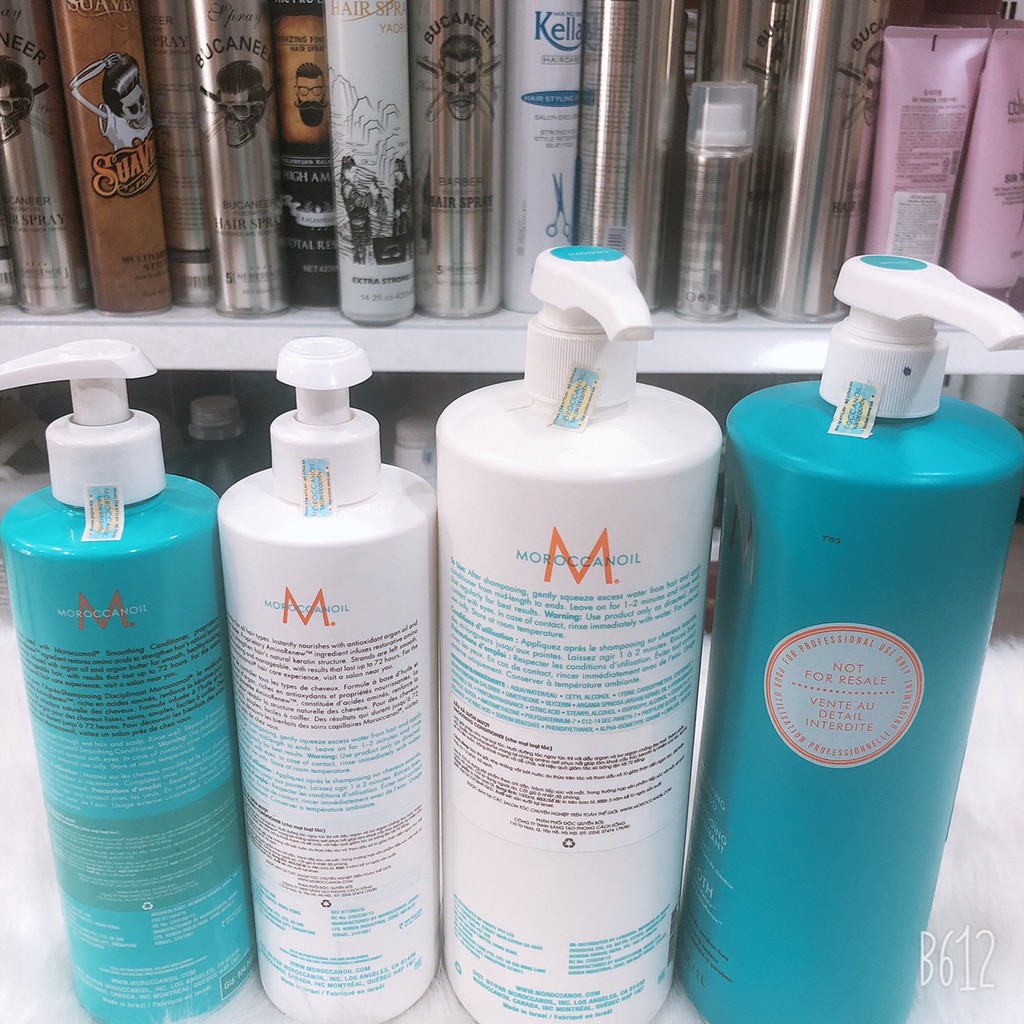 [HCM]Dầu Gội Xã Suôn Mượt Smooth Moroccanoil 500Ml
