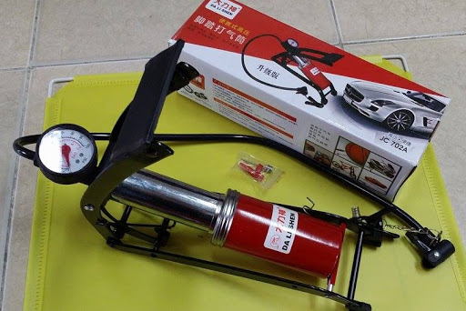Bơm Xe Đạp, Xe Máy, Oto Đa Năng Bằng Chân