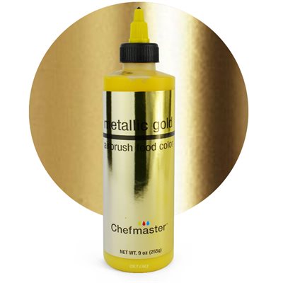 Màu nhũ vàng Chefmaster Metallic Gold - 255gram