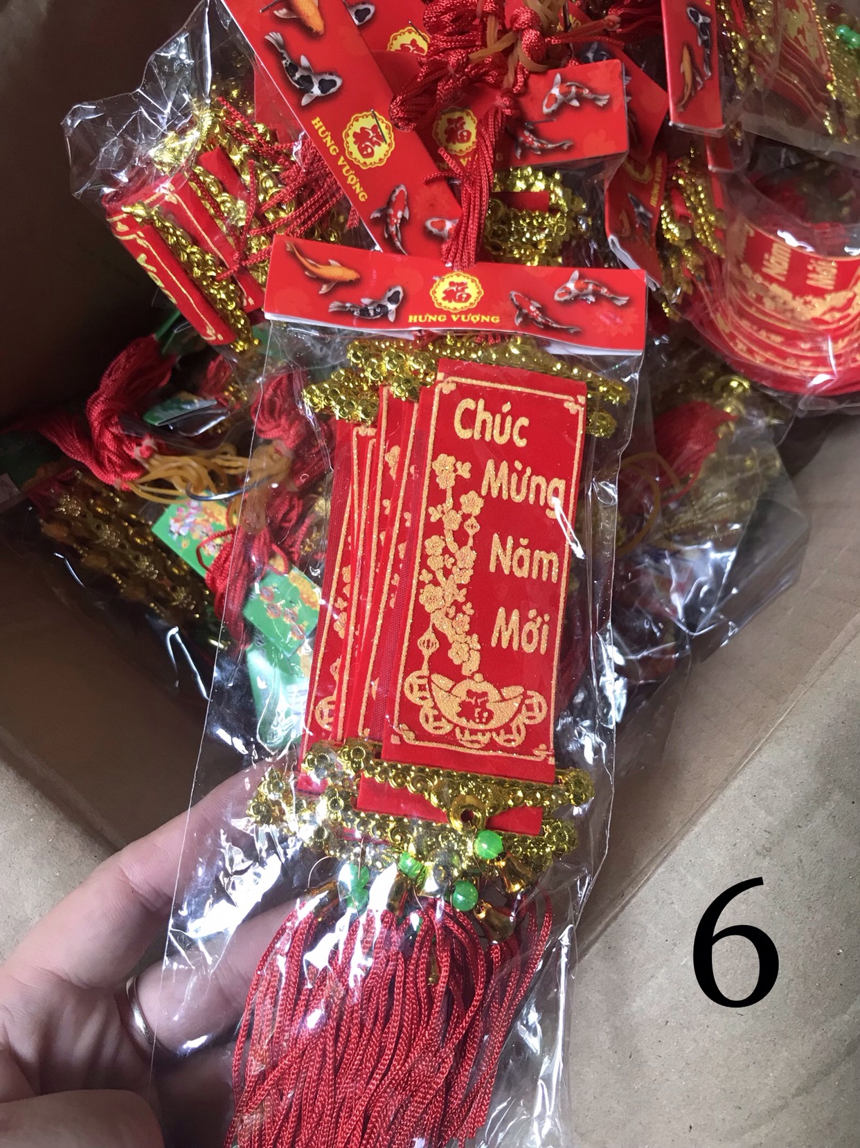 [HCM]Set 10 Dây Treo Trang Trí Tết