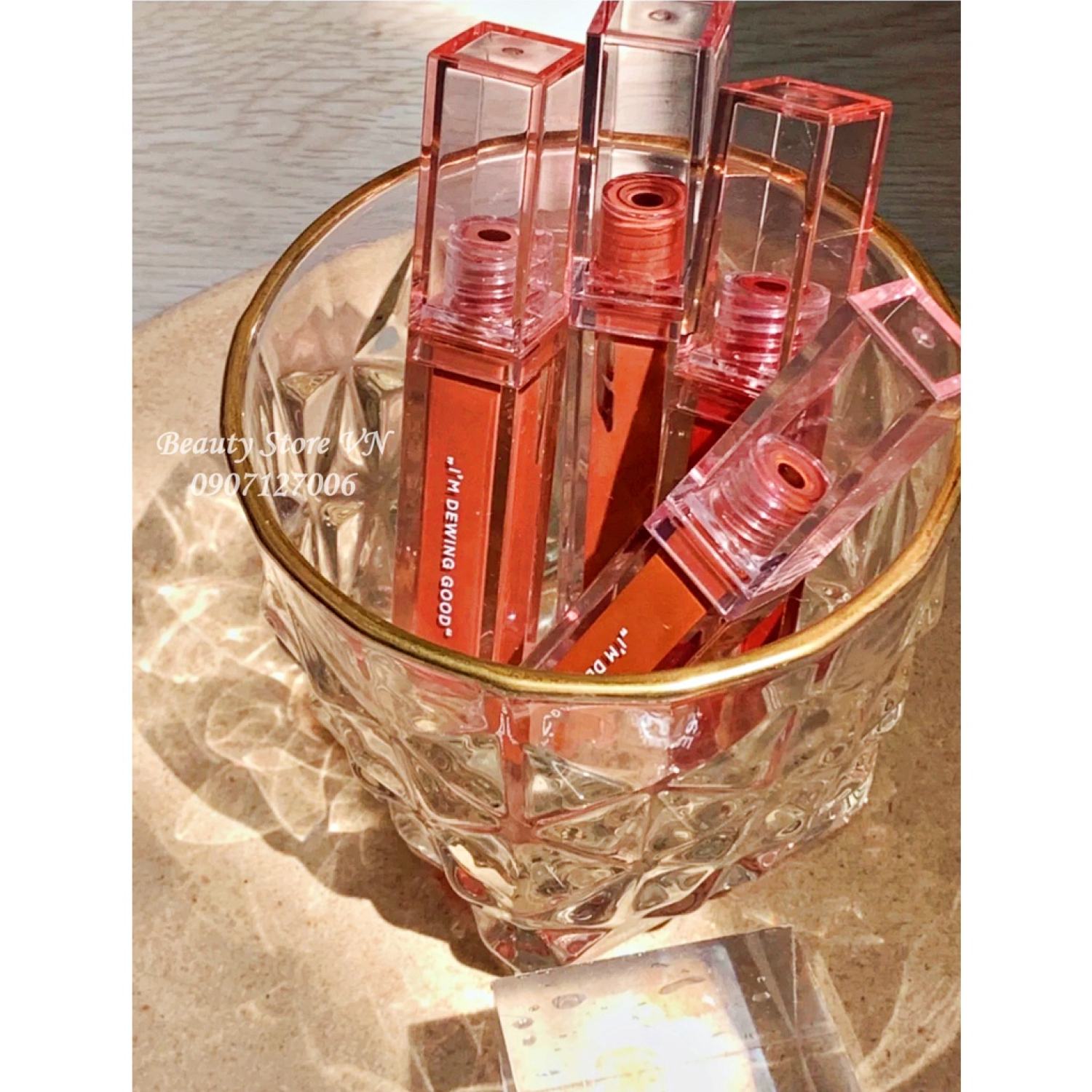 [FREESHIP💋] Son Bóng Gương Dupe Amuse Dew Tint