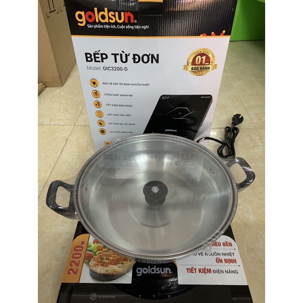 Bếp từ đơn GOLDSUN GIC3200-D chính hãng