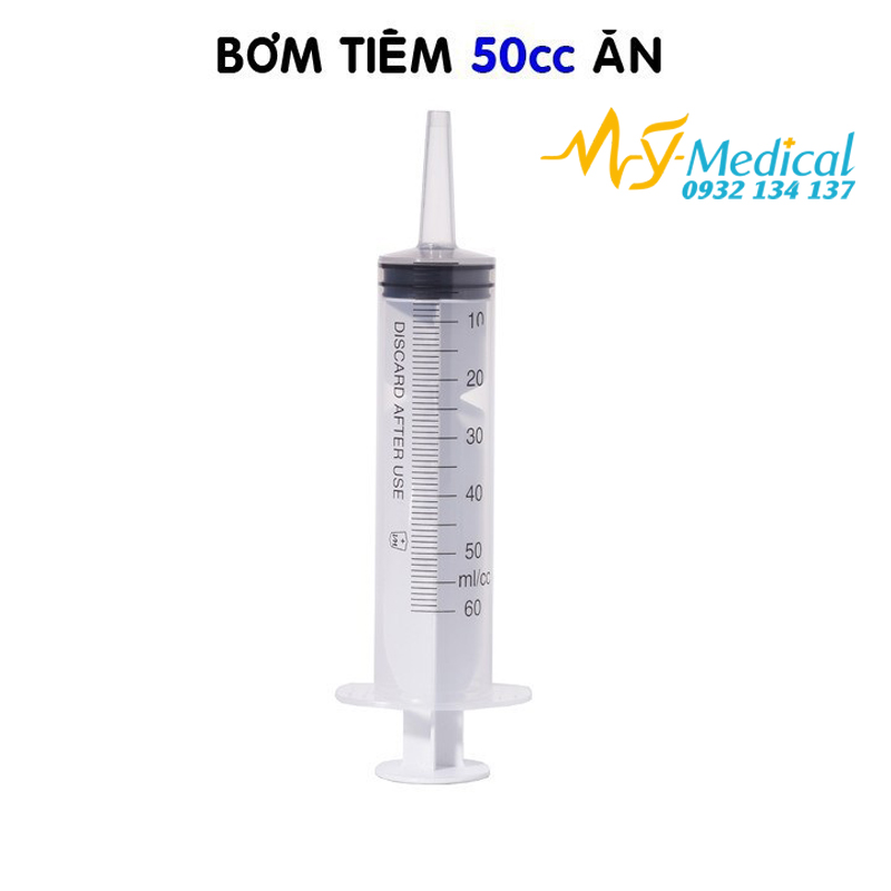[HCM]Bơm tiêm y tế cho ăn 50ml/cc Vinahankook