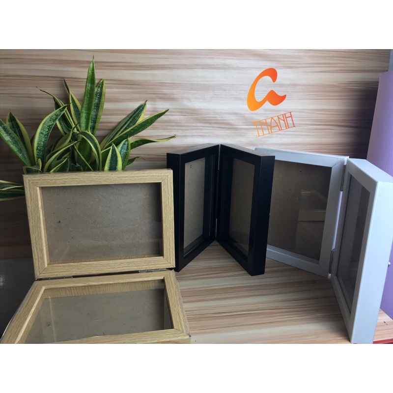 [HCM]Khung hộp gấp hình quyển sách.