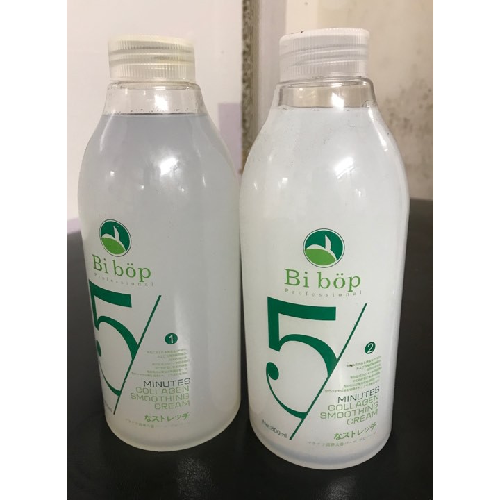 CẶP UỐN LẠNH COLLAGEN BIBOP 800ML X2