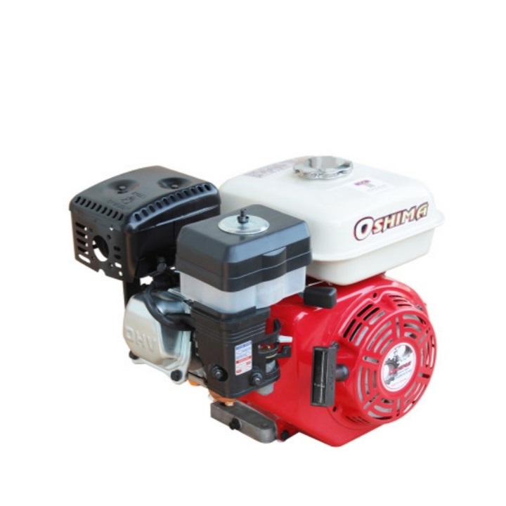 Máy nổ chạy xăng oshima thái lan 6,5hp cốt xéo