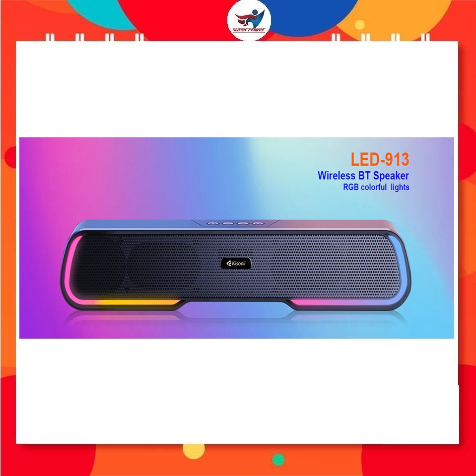 LOA KISONLI BLUETOOTH LED 913