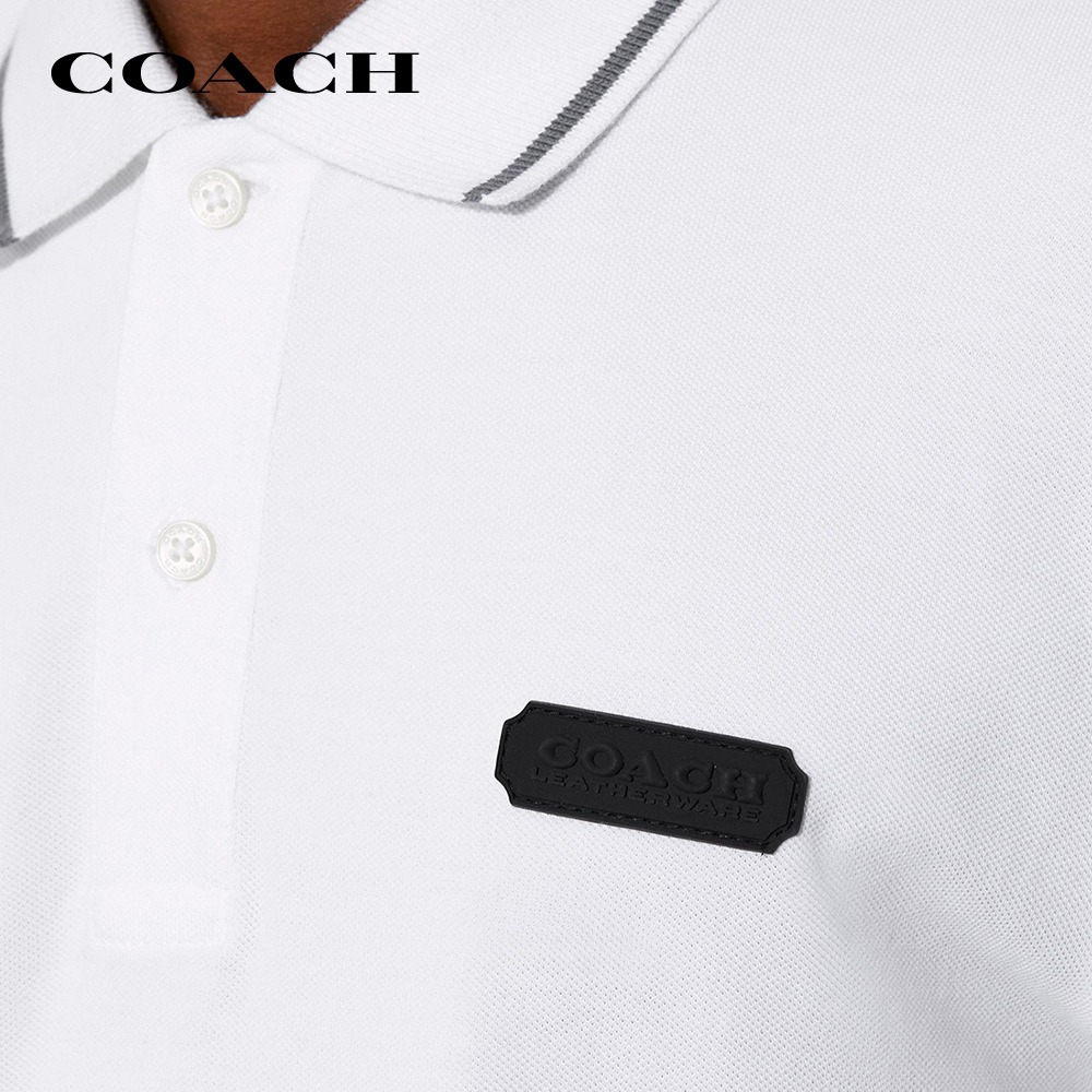 COACH -Áo thun polo nam Essential C5762-WHT