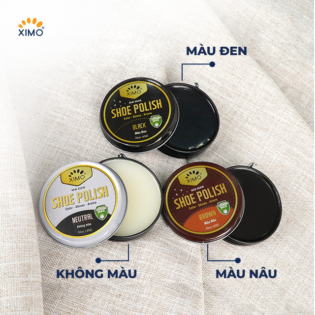 Xi Đánh Giày Dạng Sáp Cao Cấp Ximo 50 mil