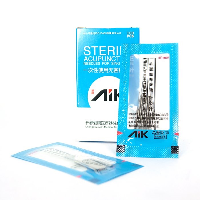 Hộp 100 Cây Kim châm cứu AIK 0.3 x 75 mm