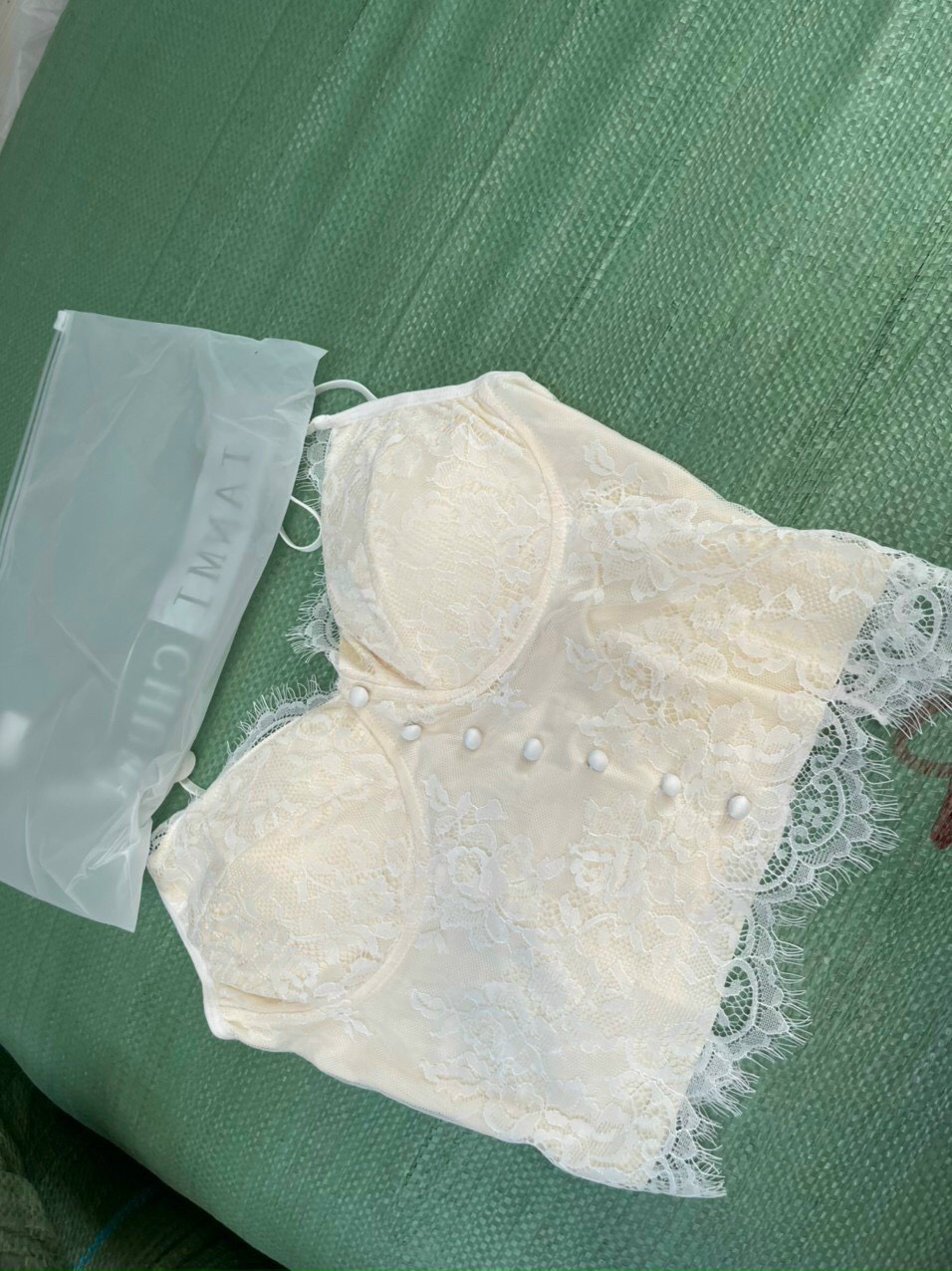 Áo bra ren cao cấp Su phối ren 02