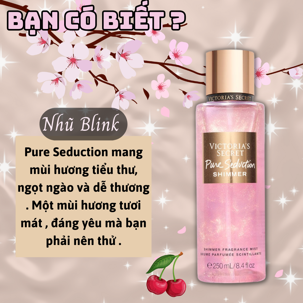 Body Mist Victoria Secret 250ml, Victoria Secret Body Mist Chính Hãng, Xịt Thơm Victoria Secret Chính Hãng 250ml