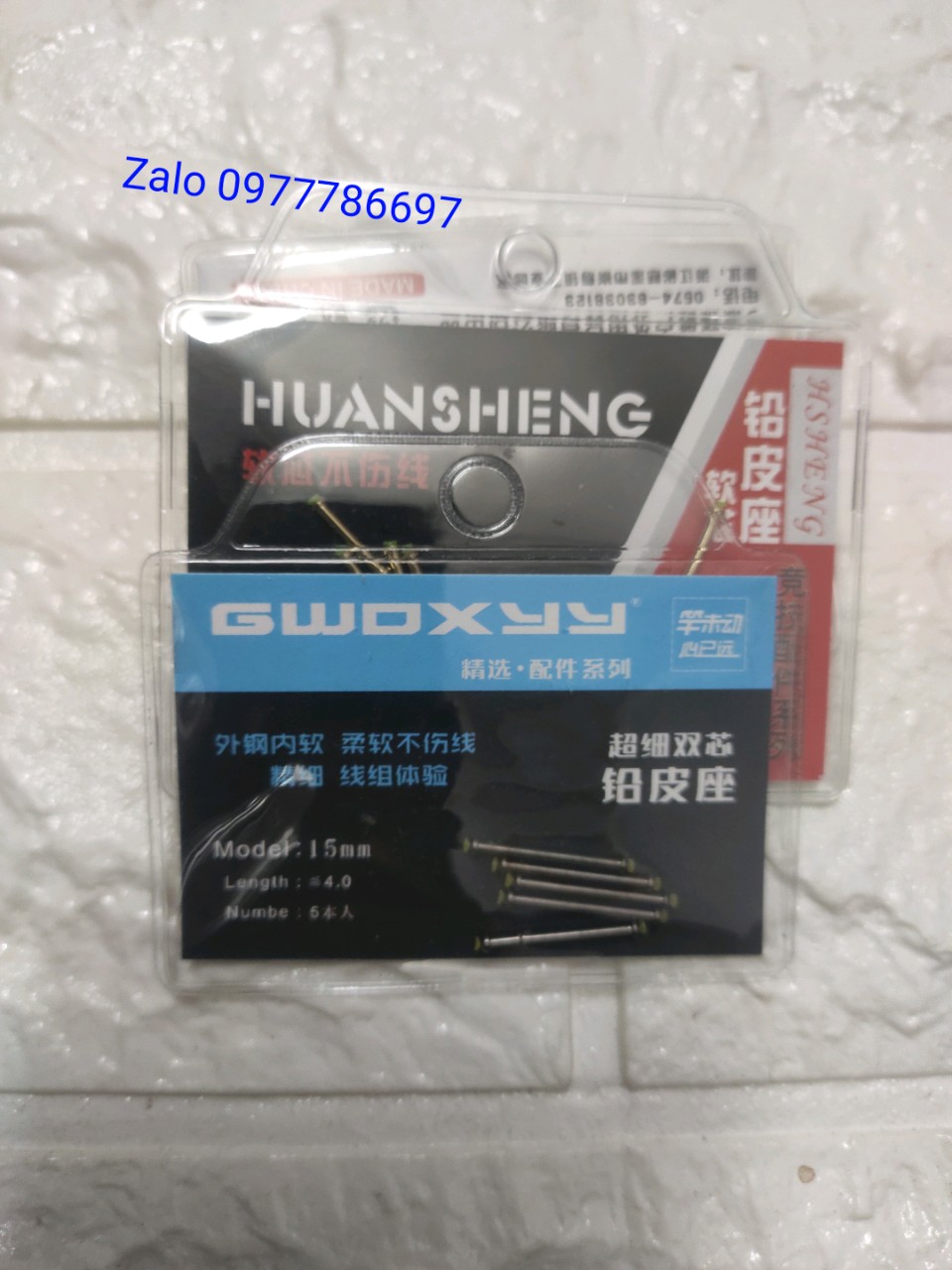 thanh quấn chì chạy chuyên câu đài vỉ 5 chiếc