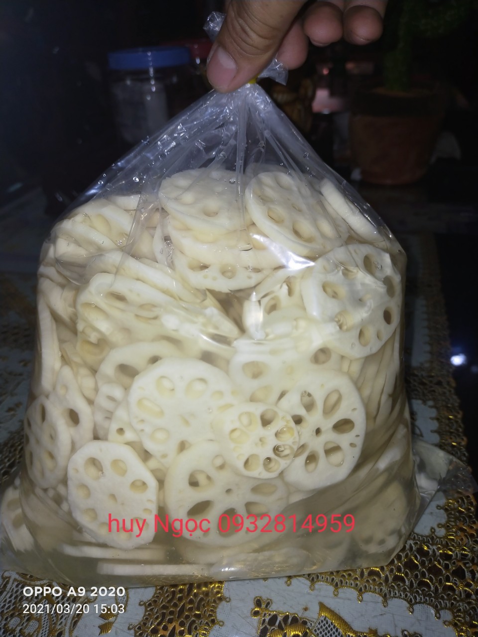 CỦ SEN  NGÂM CHUA NGỌT 1KG