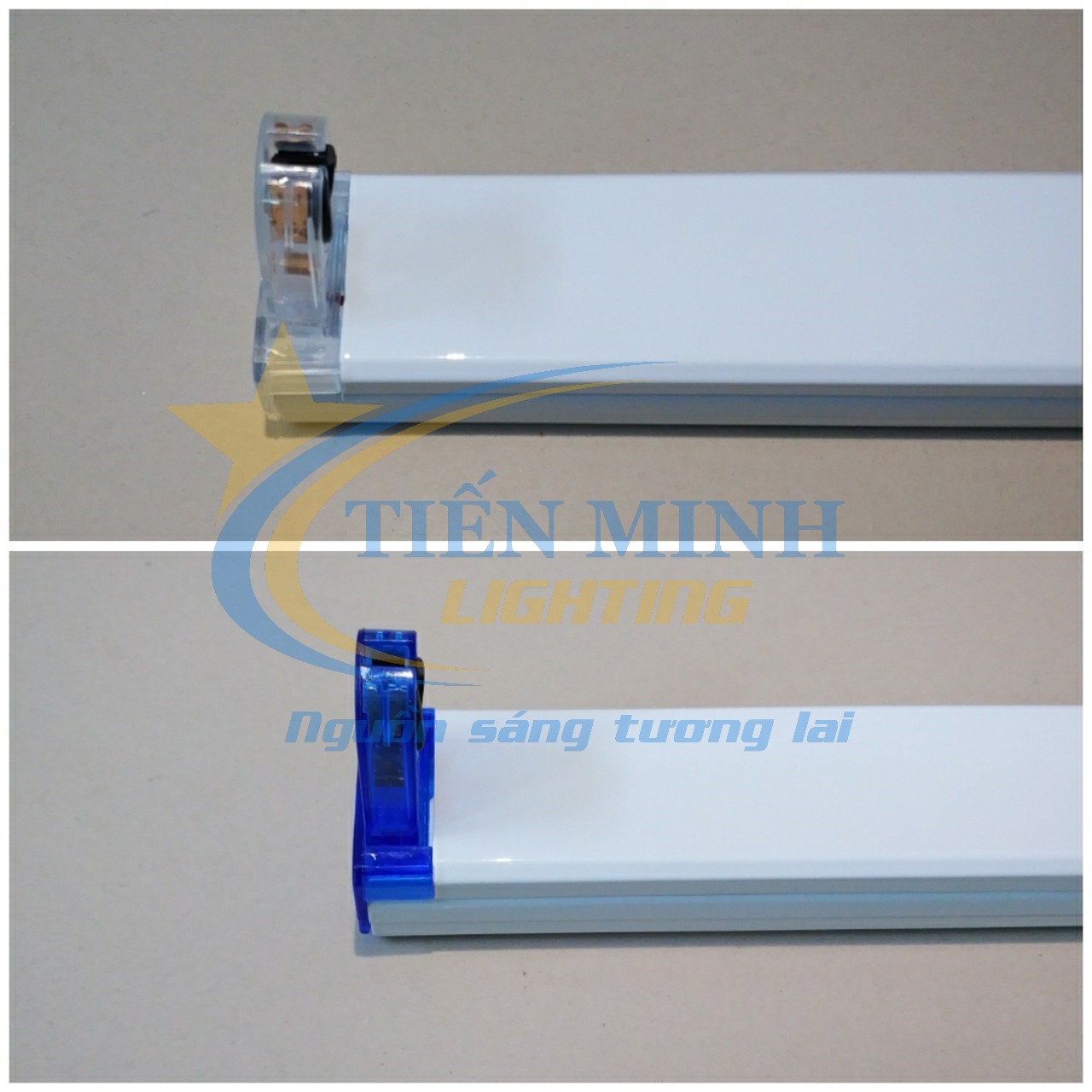 COMBO 2 Máng Đèn Tuýp 0.6m & 1m2 đơn