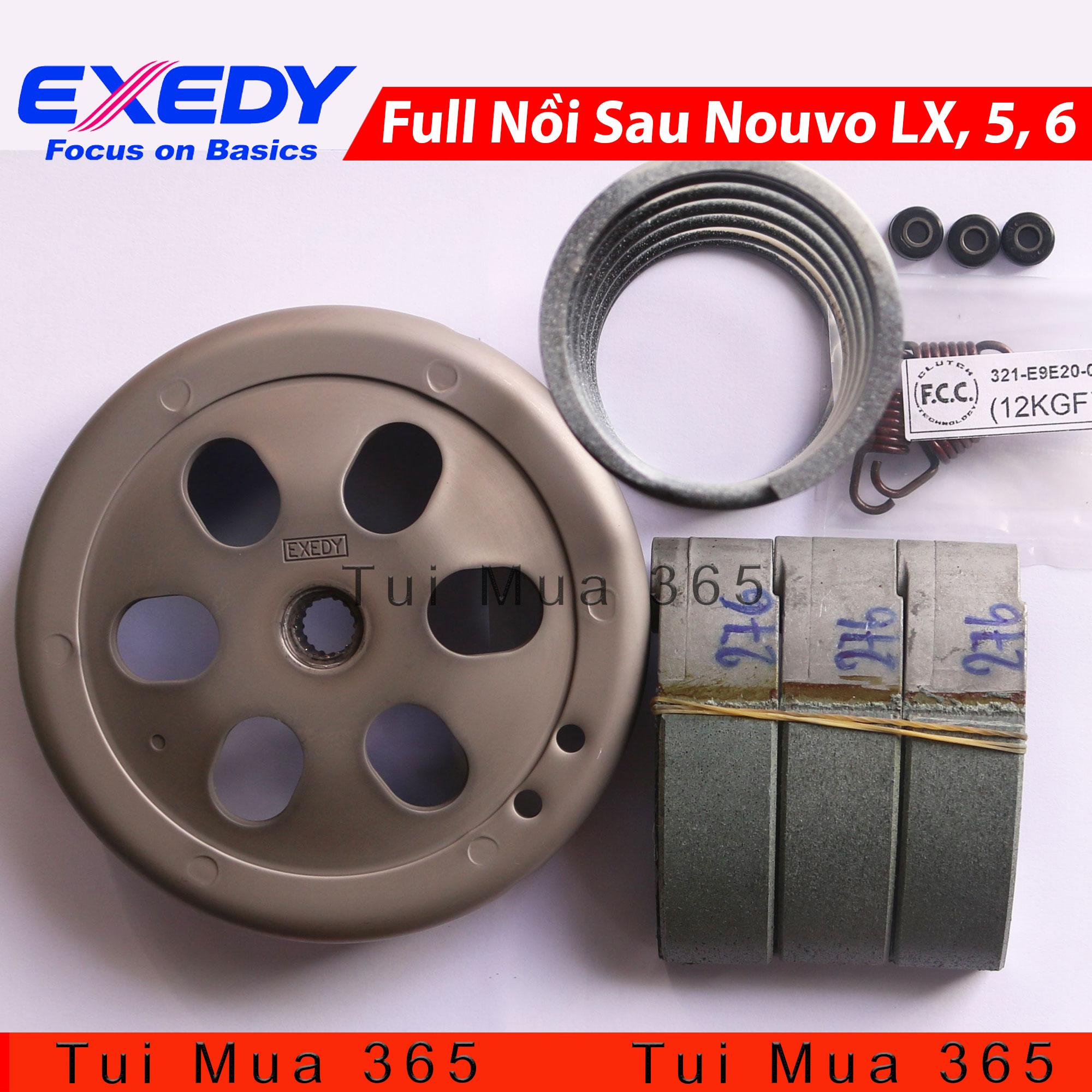 [HCM]Full Bộ Nồi Sau Độ Xe Tay Ga Yamaha Nouvo LX Nouvo 5 Nouvo 6 Exedy Japan