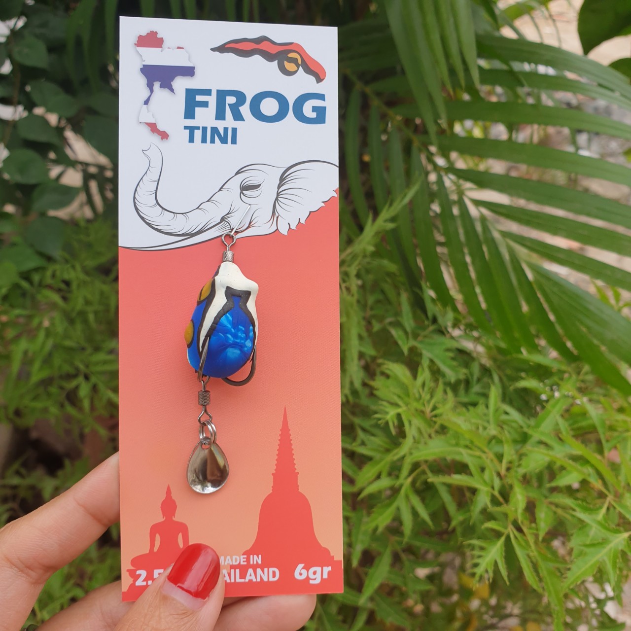Nhái hơi tini 2.5cm 6gram hàng thái lan / mồi câu cá mini hdtini hdtini / mồi bé xíu