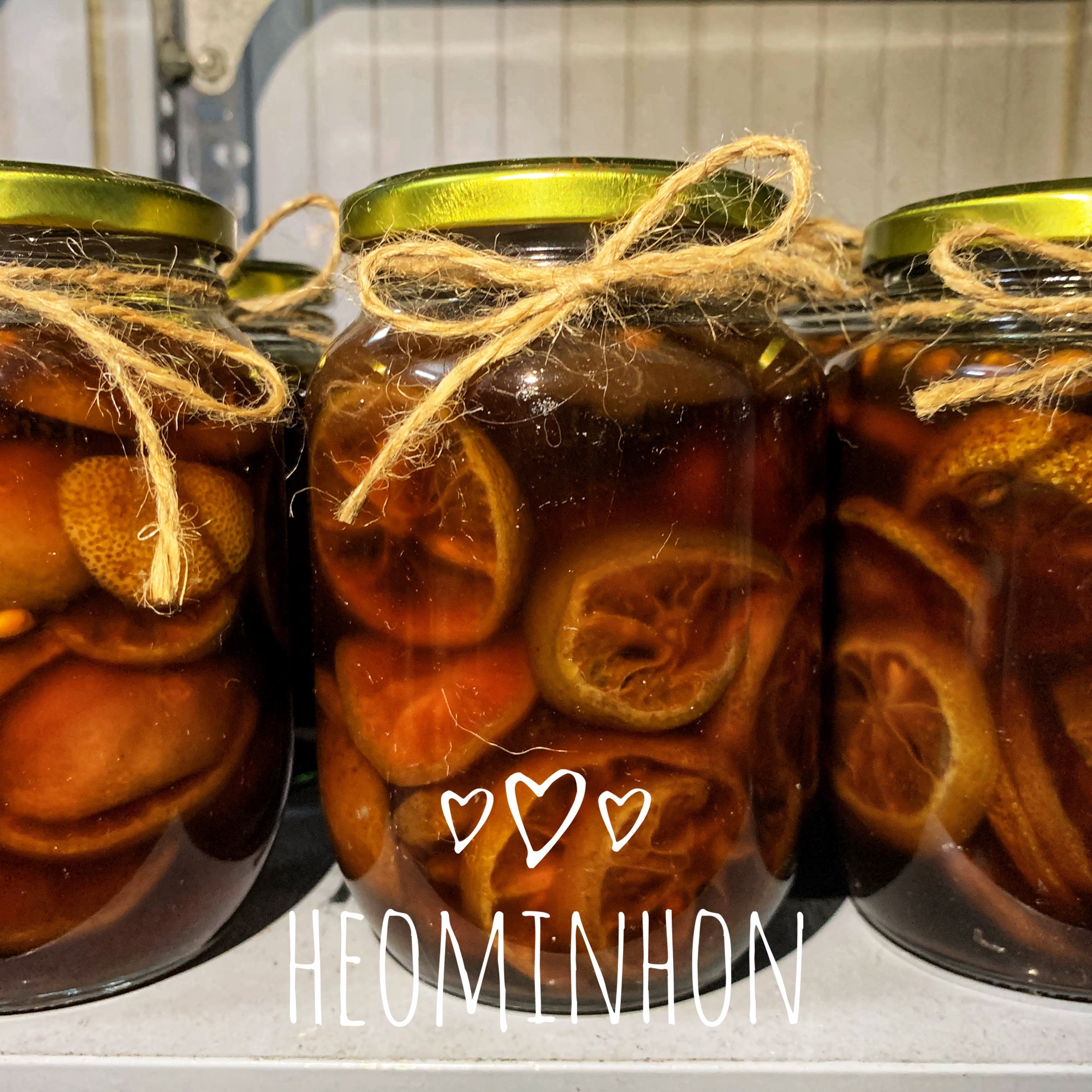 [HCM]Chanh đào ngâm mật ong đường phèn