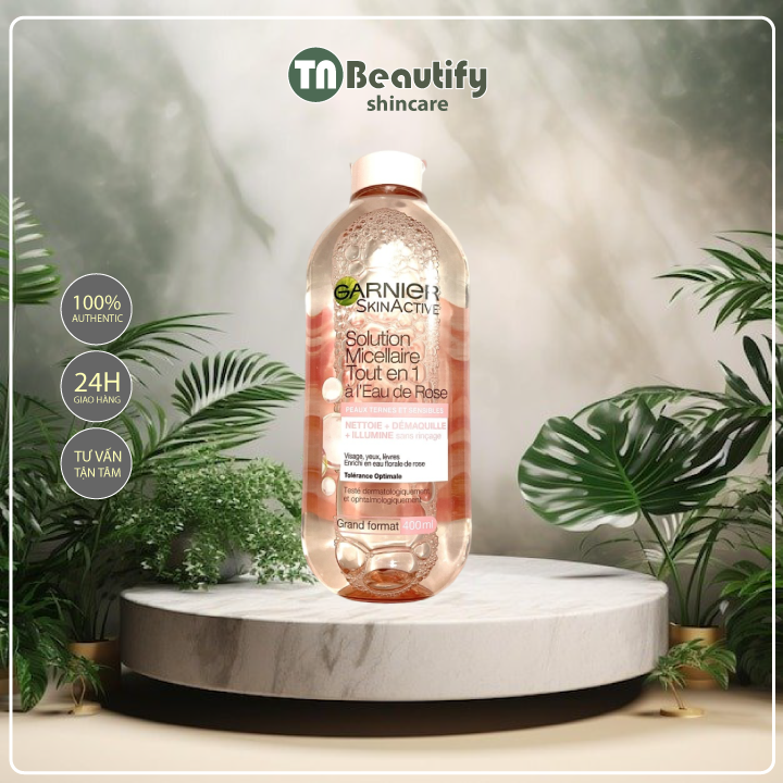 [7 LOẠI] Nước Tẩy Trang Garnier SkinActive 400ml Pháp