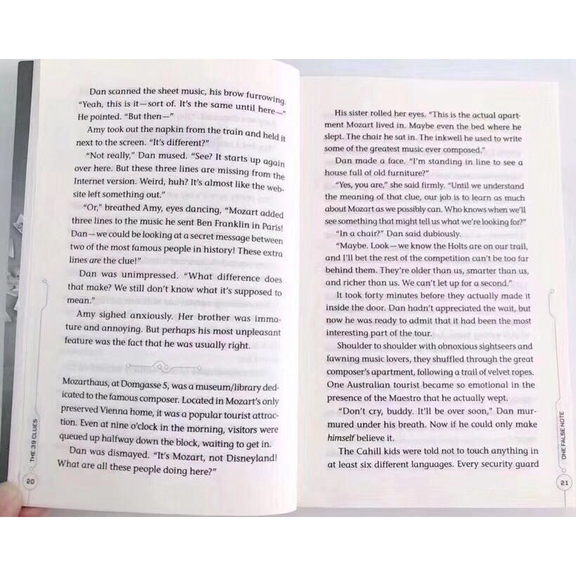 Bộ - No box - The 39 clues - 11 books