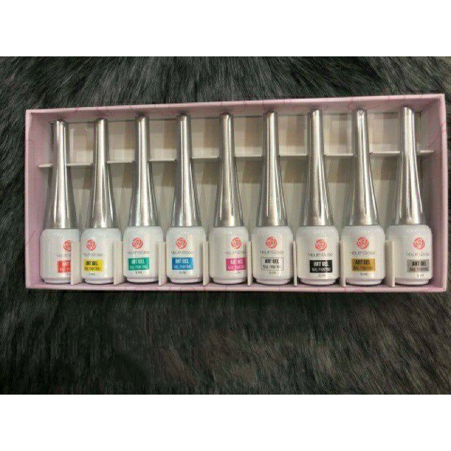 Gel cọ nét hoa hồng