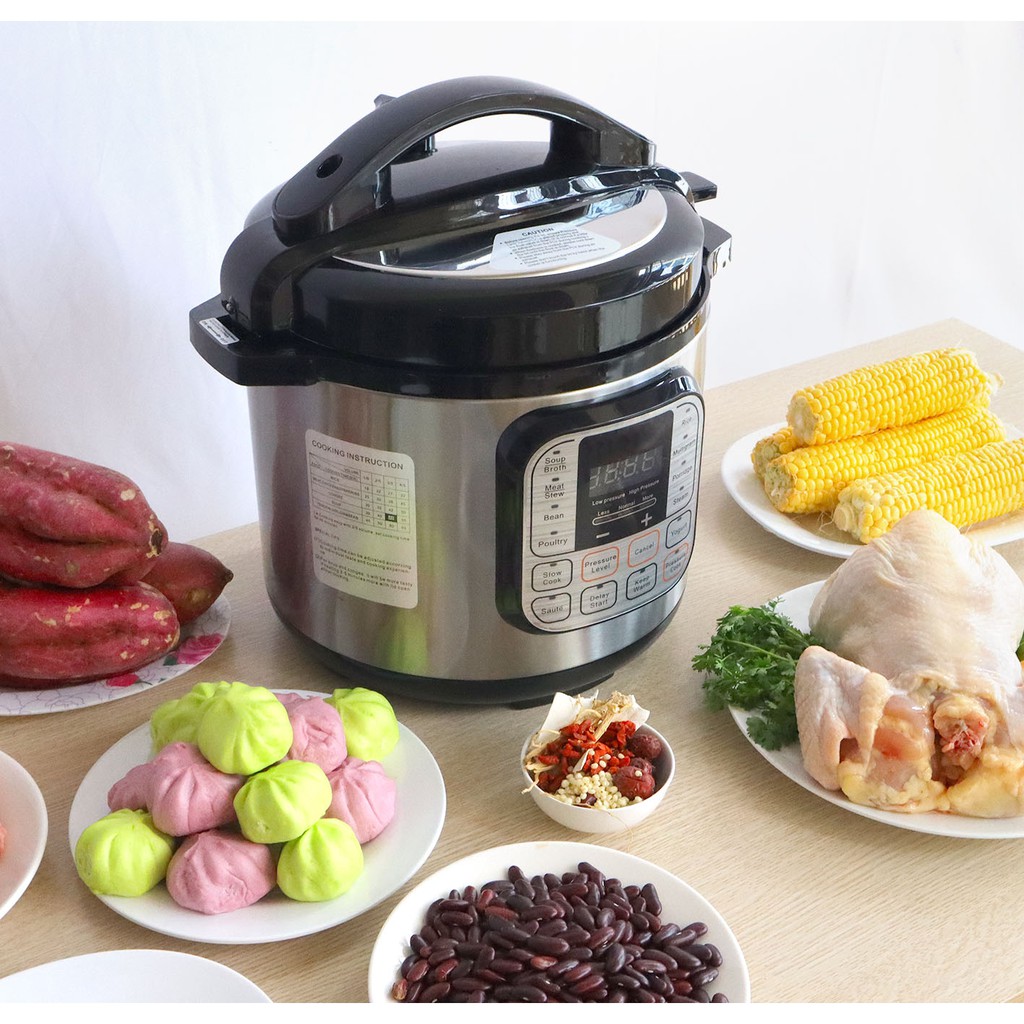 NỒI ÁP SUẤT PANASONIC 6 LÍT CHÍNH HÃNG BẢO HÀNH 12 THÁNG NỒI ÁP SUẤT ĐA NĂNG HẦM NHỪ MỌI THỨ TRONG THỜI GIAN NGẮN GIÁ RẺ DỄ SỬ DỤNG TIỆN LỢI AN TOÀN KHI SỬ DỤNG