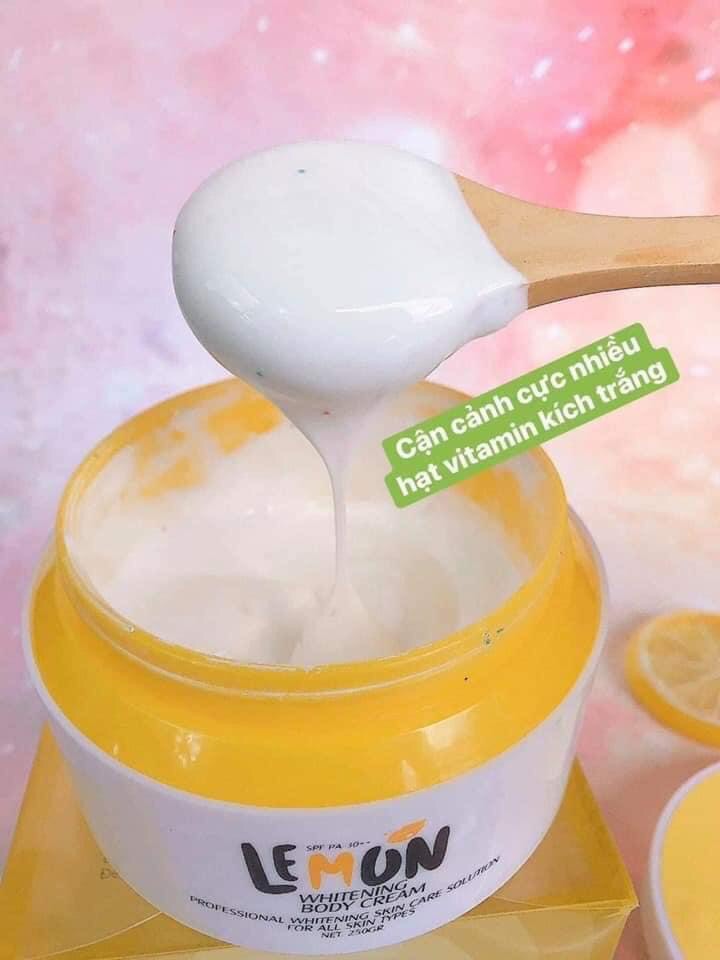 [HCM]Body chanh siêu trắng Lemon mới (cty)