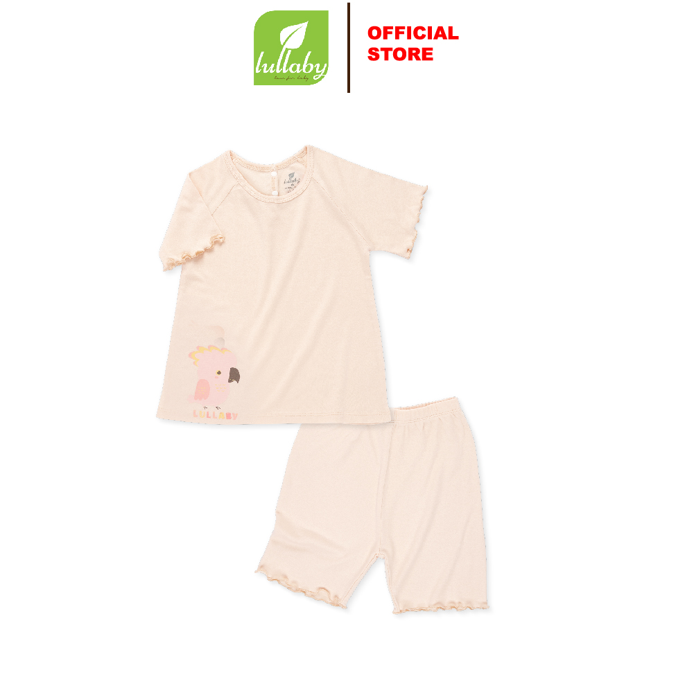 LULLABY - NH162V - BỘ BG CỘC TAY CỔ BÈO