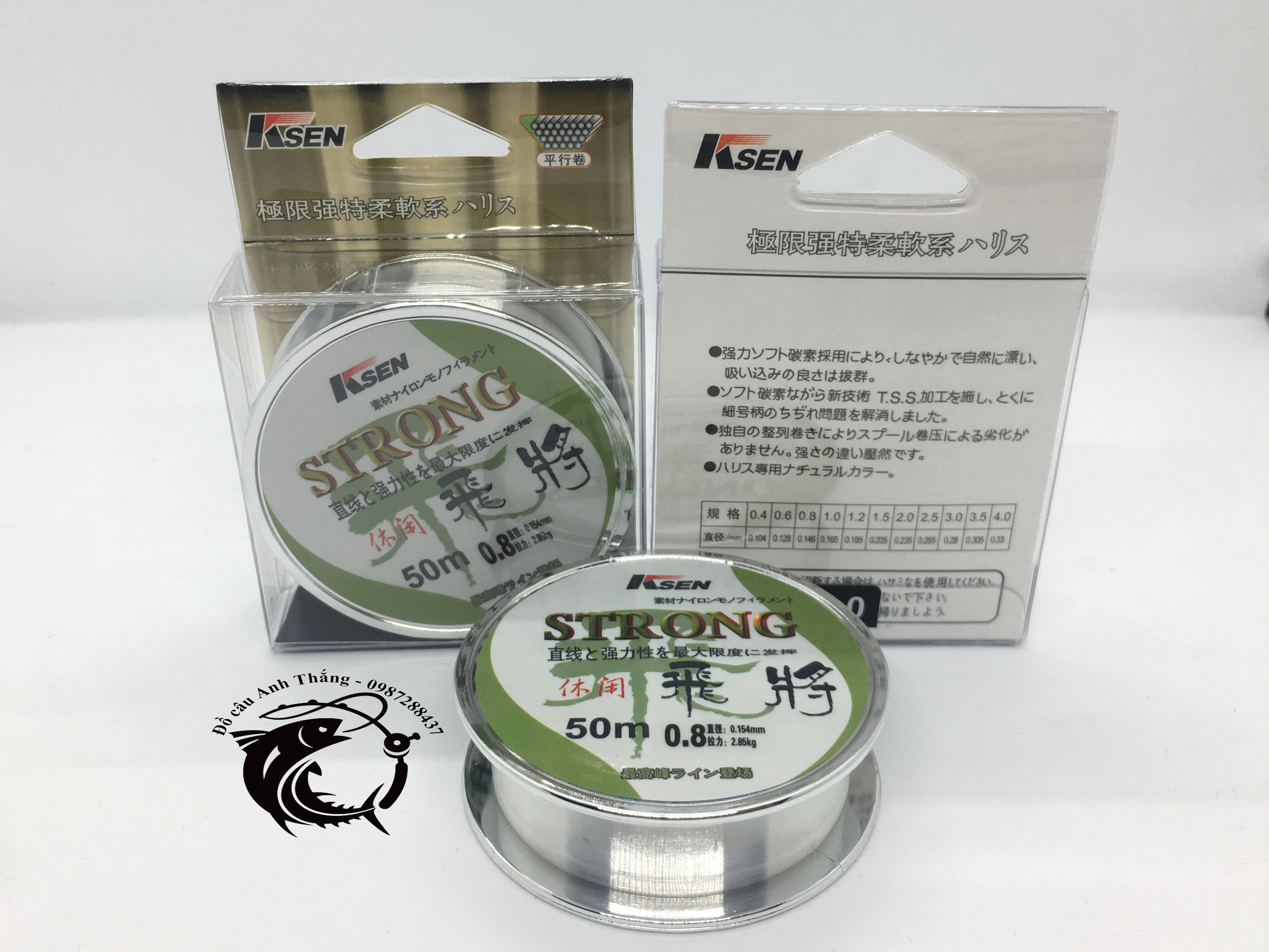 Cước link Strong câu cá cuộn 50m