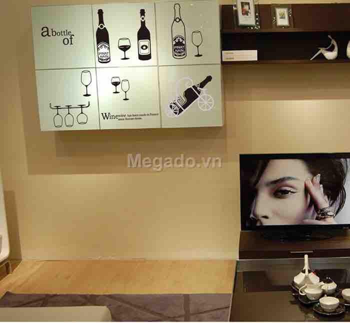 Decal tranh dán tường mẫu mới