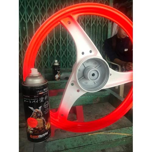 SƠN SAMURAI SƠN XỊT MÀU ĐỎ HUỲNH QUANG MÃ MÀU 57