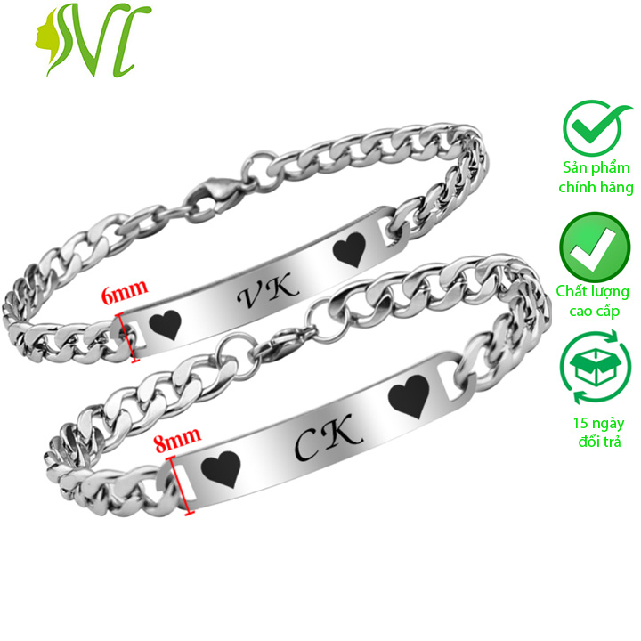 Lắc cặp tình nhân nhiều kiểu, giá sản phẩm là 1 cặp, hàng inox cao cấp không đen, dị ứng, mời bạn tặng người ấy