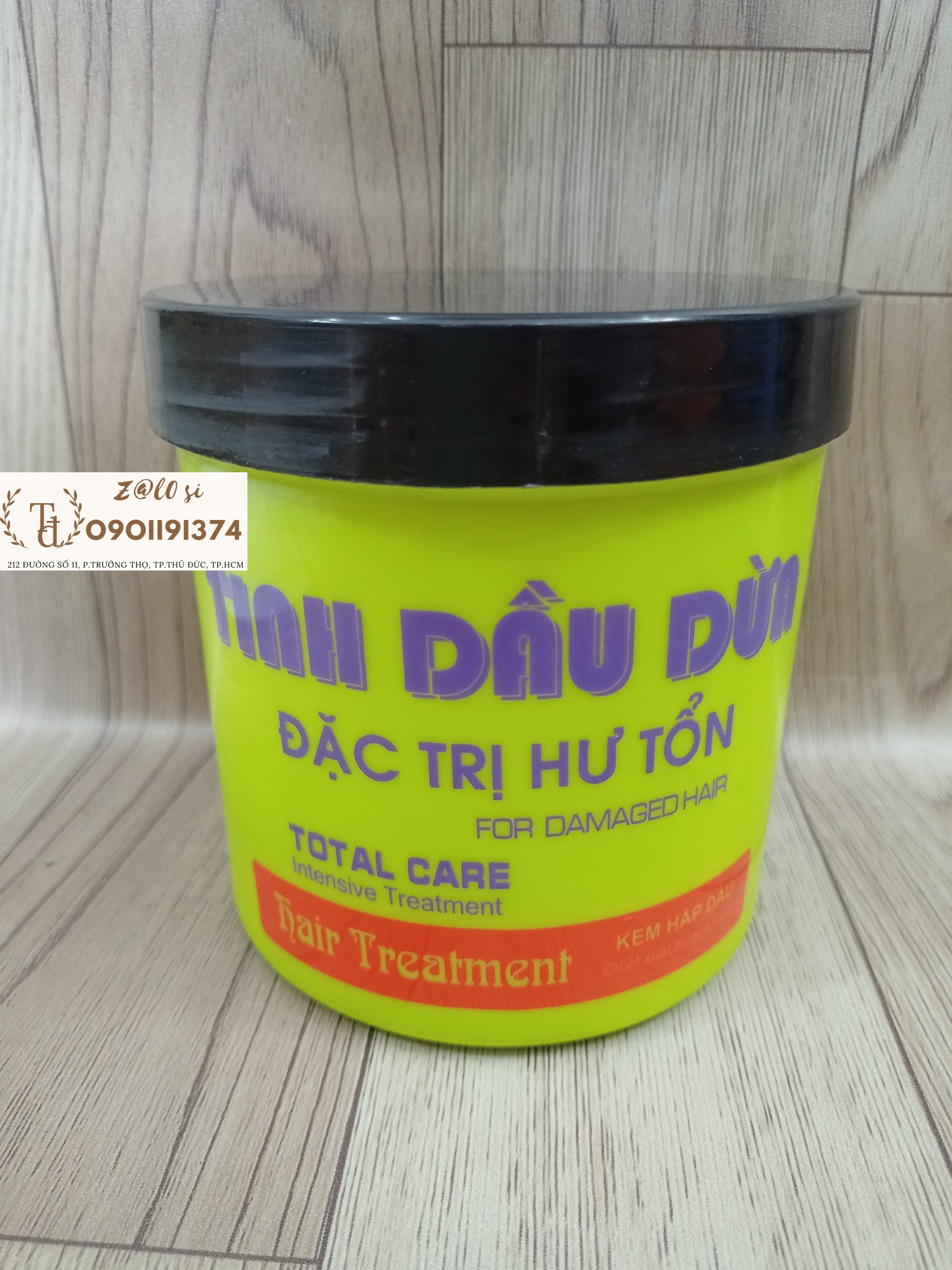 Hấp dầu tinh dầu dừa xanh Đức Anh phục hồi hư tổn