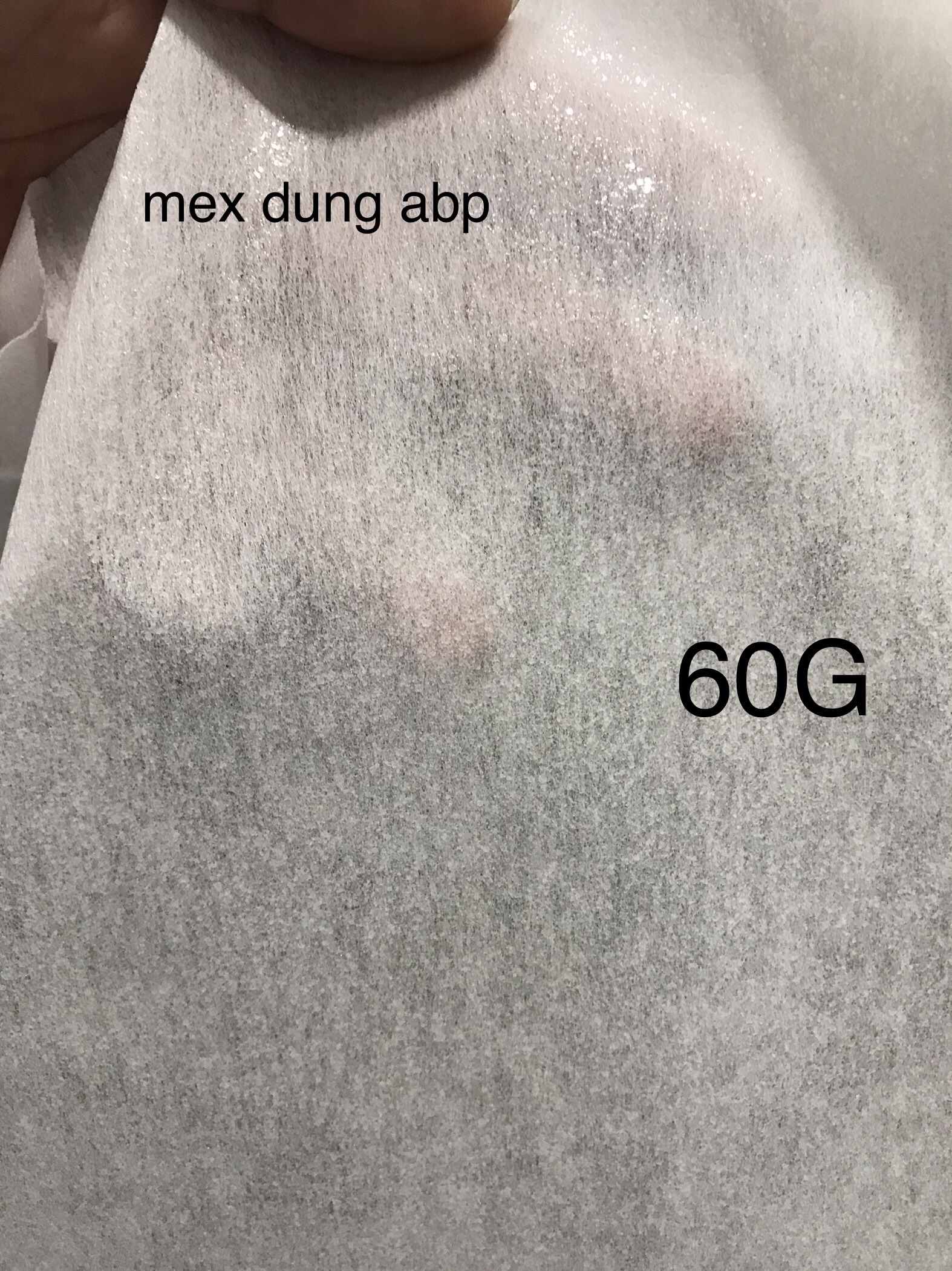 Combo 5 yard Keo giấy hột, mex giấy hột dày mỏng