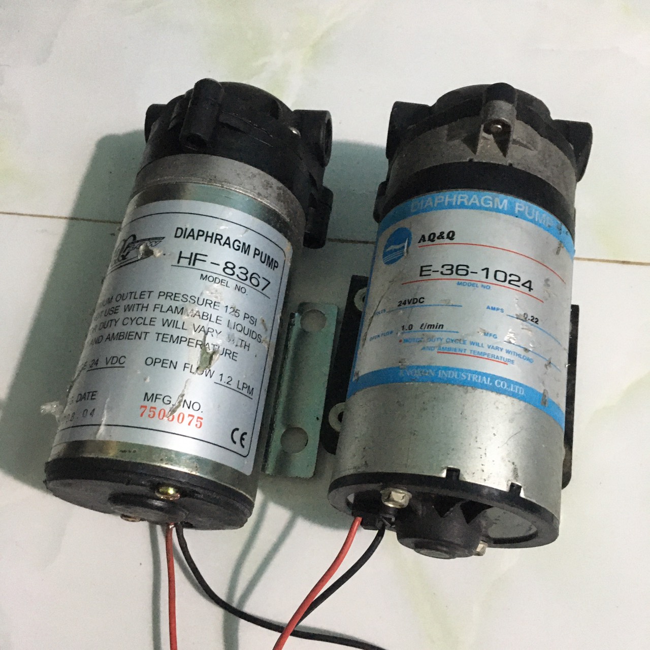 Máy bơm áp 24V máy lọc nước RO hàng tháo máy