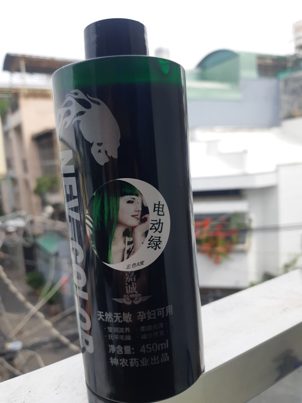 thuốc nhuộm phủ bóng trái cây Hàn Quốc 450ml