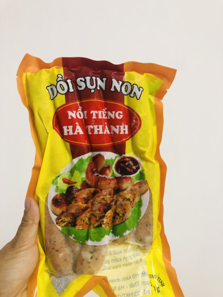 1kg dồi sụn nướng thơm ngon (dồi sụn Hà Thành)
