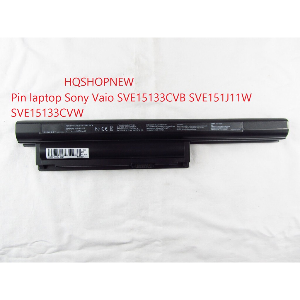 Pin laptop sony vaio sve15133cvb sve151j11w sve15133cvw