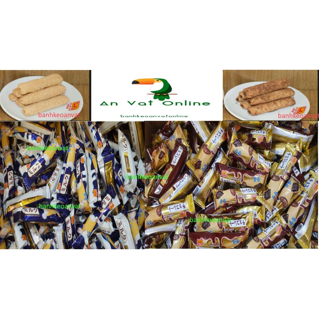 1 kg 2 Bánh bắp (sữa + socola)Tân Huê Viên