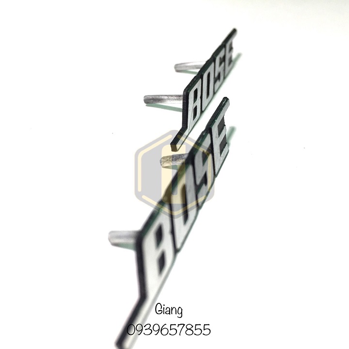 (1 cặp) Tem Logo Loa Bose 301 - MrG