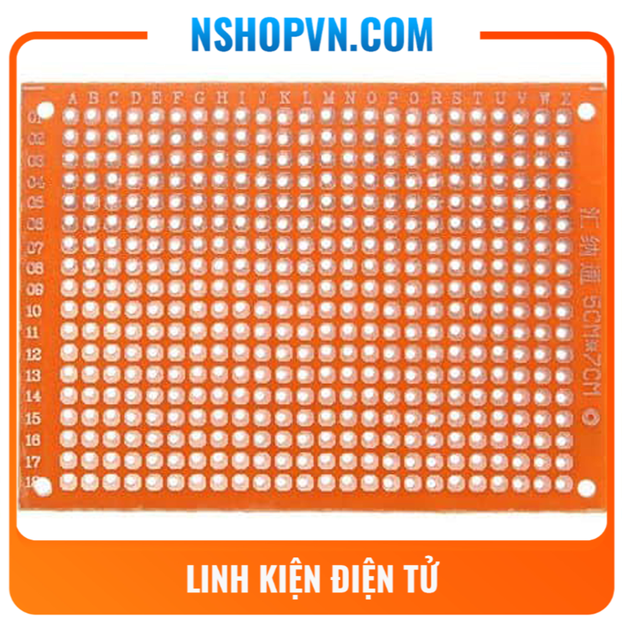 3 Test board hàn, Bản mạch hàn 5x7cm