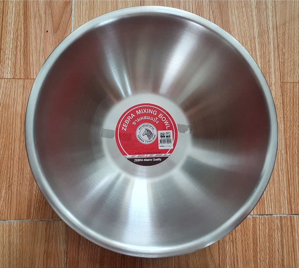 Thau Trộn Inox Zebra - Size 18cm-30cm