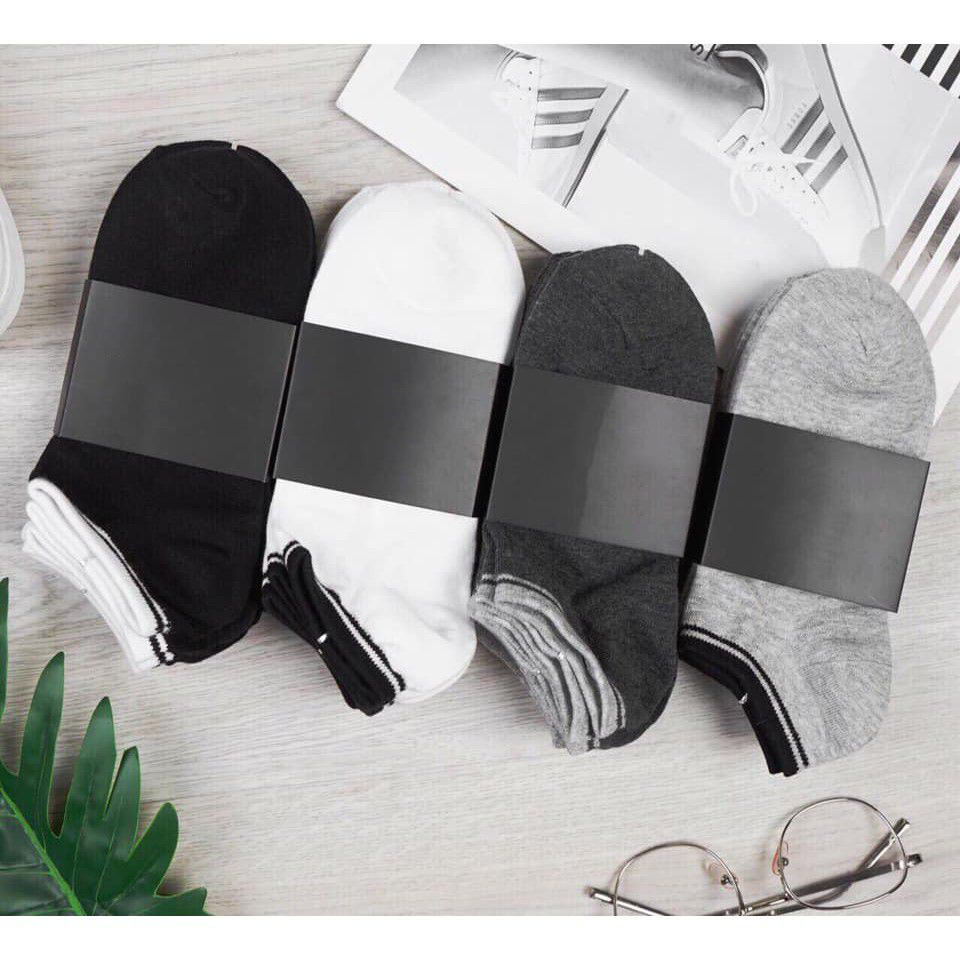 Combo 10 Đôi Tất Cổ Ngắn ZR Hàn Quốc
