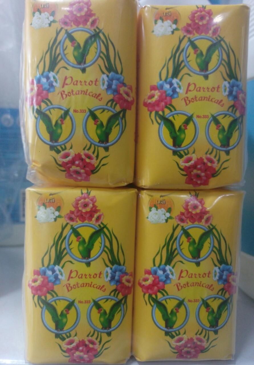 [HCM]Lốc 6 cục Xà phòng Parrot Botanicals- Xà bông vẹt Thái Lan-Màu vàng