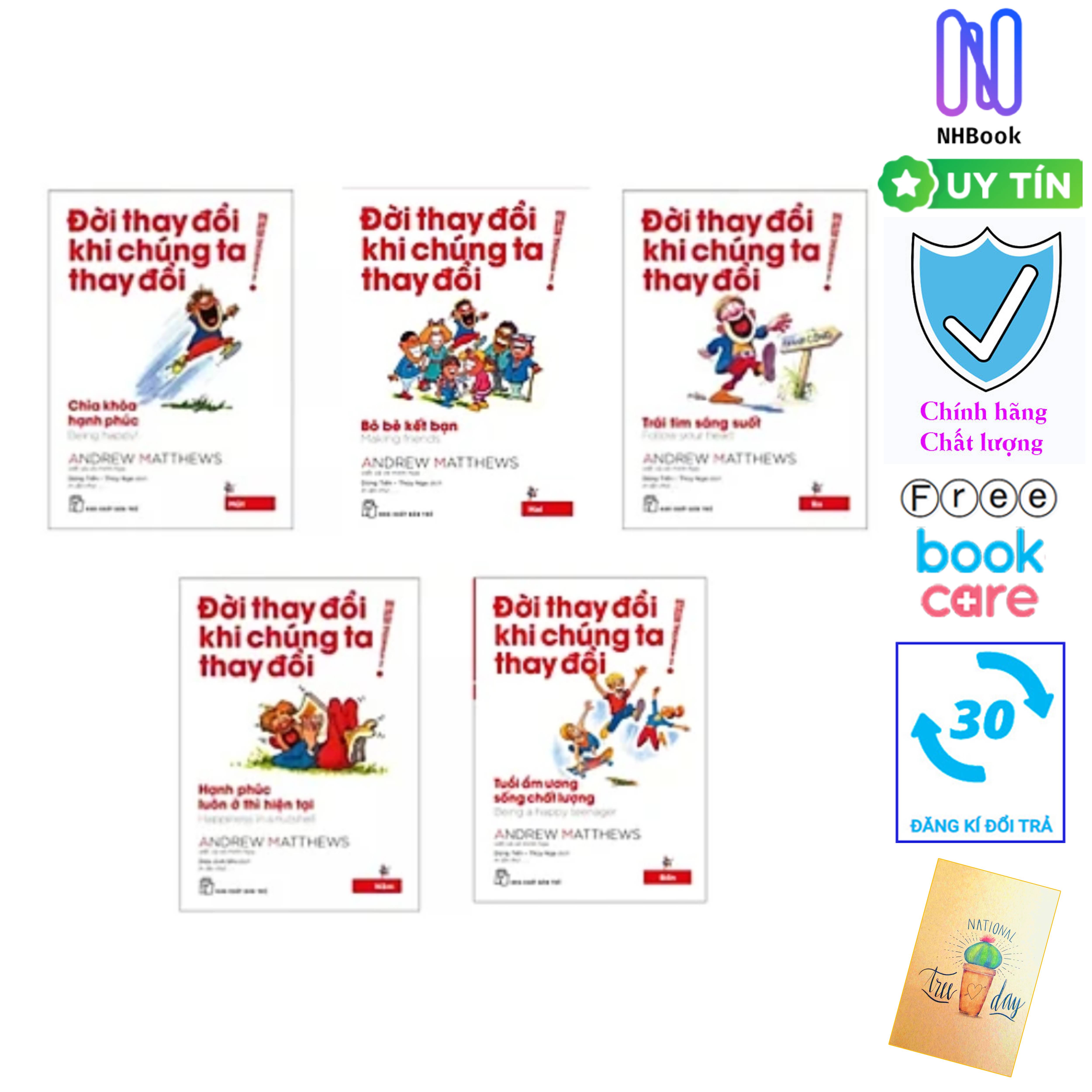 - sách chính hãng bảo hành - nhbook  -combo đời thay đổi khi chúng ta thay đổi - tặng kèm sổ tay 10k