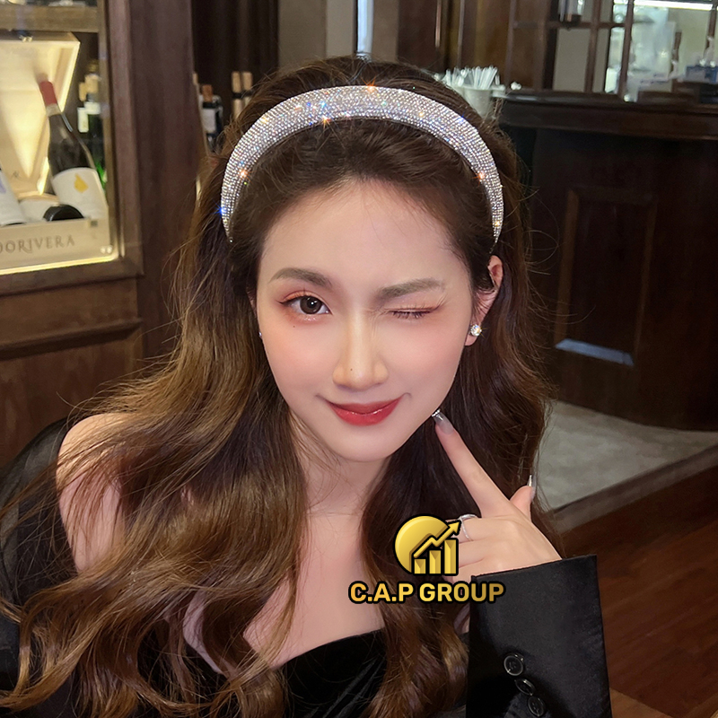Cute bling Korean hairbows