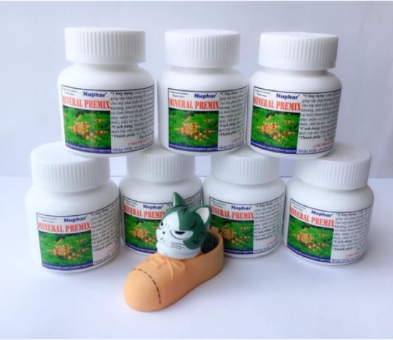 Nuphar Mineral Premix - Khoáng Chất cho tép Tổng Hợp