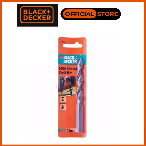 Mũi khoan sắt 10mm hss black & decker a8081