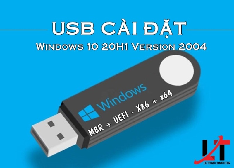 Bảng giá USB Cài Đặt Windows 10 20H1 Version 2004 Mới Nhất (Kèm Drivers) Phong Vũ